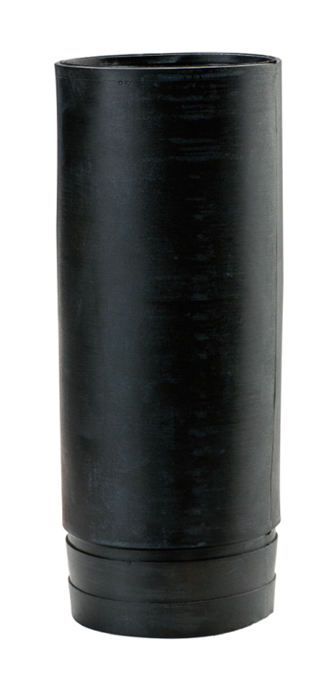 EPDM rubber extension - diameter 80 mm