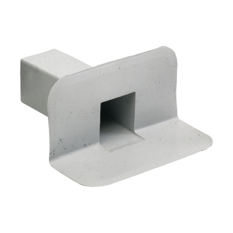 PVC angular drains 90° with 100 mm X 100 mm section